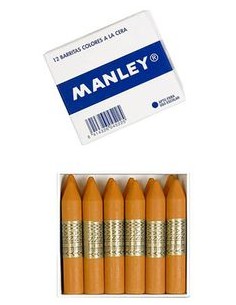 C 12 CERAS MANLEY UNICOLOR Nº74 ORO